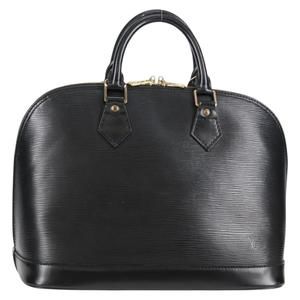 LOUIS VUITTON Epi Alma Hand Bag Black M52142 LV Auth 133841V